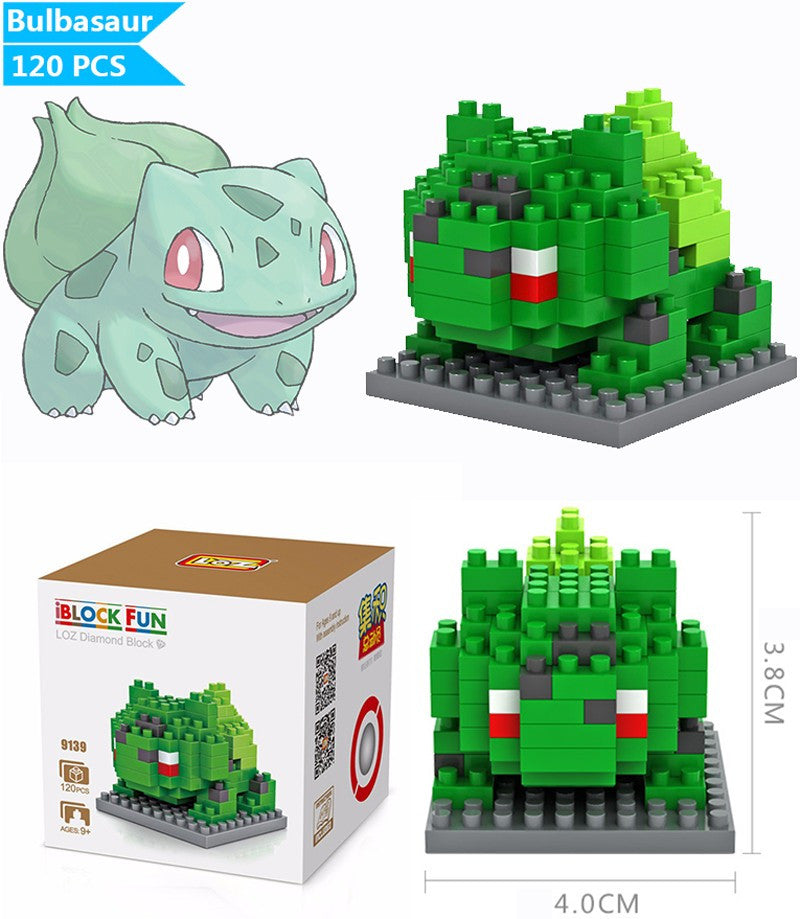 Diamond Blocks Pokemon Pikachu