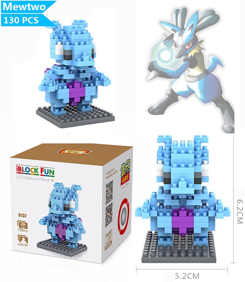 Diamond Blocks Pokemon Pikachu