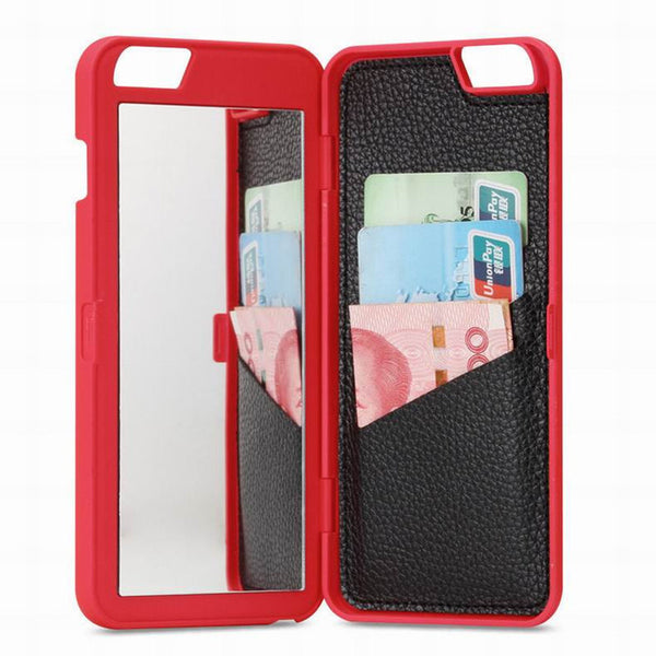 iPhone7 Card Slot /Mirror /Wallet Case